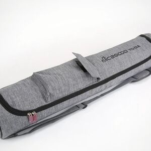 Nicegood YOGA Mat Carry Holder Case Gray Nice Good Shoulder Strap New 27" Long